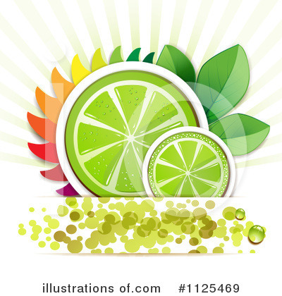 Royalty-Free (RF) Lime Clipart Illustration by merlinul - Stock Sample #1125469