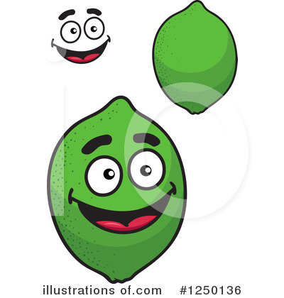 Royalty-Free (RF) Lime Clipart Illustration by Vector Tradition SM - Stock Sample #1250136