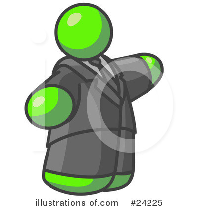 Royalty-Free (RF) Lime Green Collection Clipart Illustration by Leo Blanchette - Stock Sample #24225