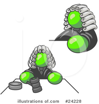 Royalty-Free (RF) Lime Green Collection Clipart Illustration by Leo Blanchette - Stock Sample #24228