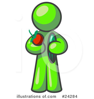 Apple Clipart #24284 by Leo Blanchette