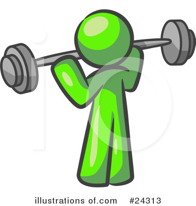 Exercising Clipart #24313 by Leo Blanchette
