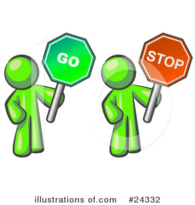 Go Sign Clipart #24332 by Leo Blanchette