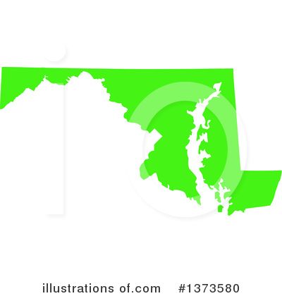 Royalty-Free (RF) Lime Green State Clipart Illustration by Jamers - Stock Sample #1373580