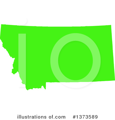 Royalty-Free (RF) Lime Green State Clipart Illustration by Jamers - Stock Sample #1373589