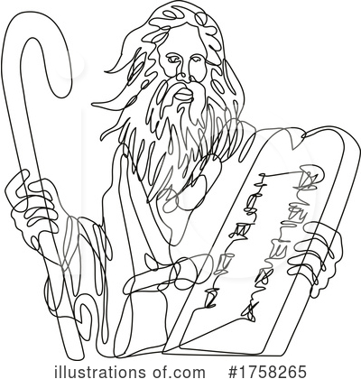 Moses Clipart #1758265 by patrimonio