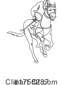 Line Art Clipart #1758287 by patrimonio