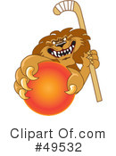 Lion Character Clipart #49532 by Mascot Junction