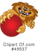 Lion Character Clipart #49537 by Mascot Junction