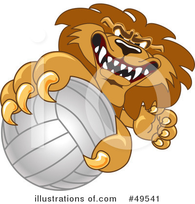 Lion School Mascot Clipart #49541 by Toons4Biz
