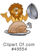 Lion Character Clipart #49554 by Mascot Junction