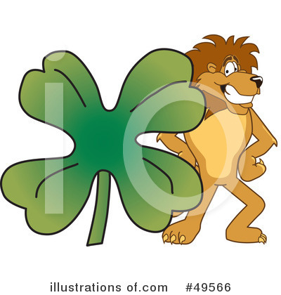 Royalty-Free (RF) Lion Character Clipart Illustration by Mascot Junction - Stock Sample #49566