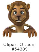 Lion Character Clipart #54339 by Julos