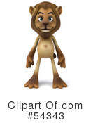 Lion Character Clipart #54343 by Julos