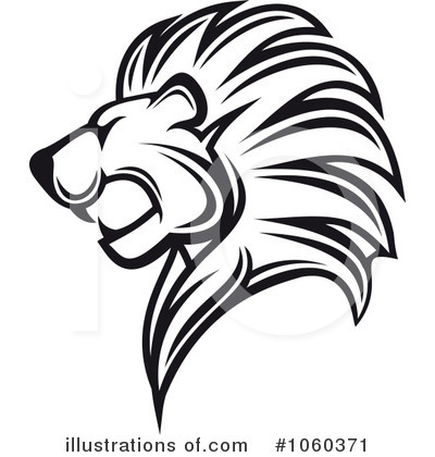 Royalty-Free (RF) Lion Clipart Illustration by Vector Tradition SM - Stock Sample #1060371