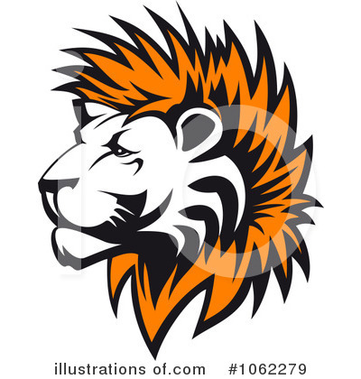 Royalty-Free (RF) Lion Clipart Illustration by Vector Tradition SM - Stock Sample #1062279