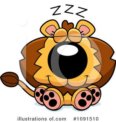 Royalty-Free (RF) Lion Clipart Illustration by Cory Thoman - Stock Sample #1091510