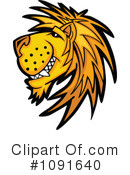 Lion Clipart #1091640 by Chromaco