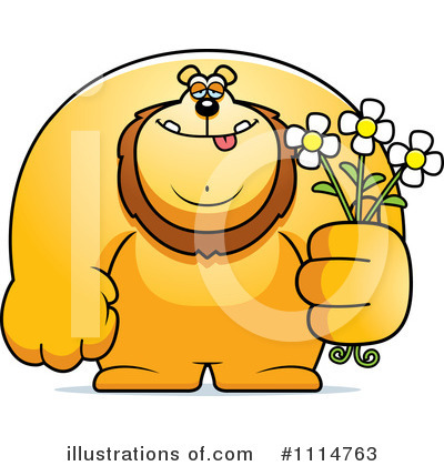 Giving Flowers Clipart #1114763 by Cory Thoman