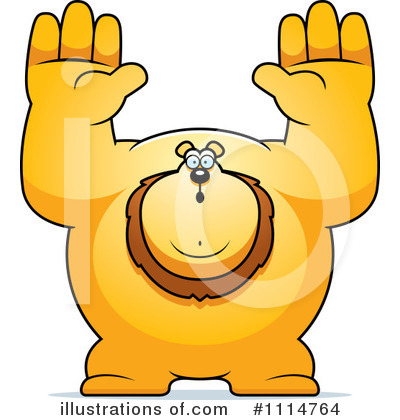 Royalty-Free (RF) Lion Clipart Illustration by Cory Thoman - Stock Sample #1114764