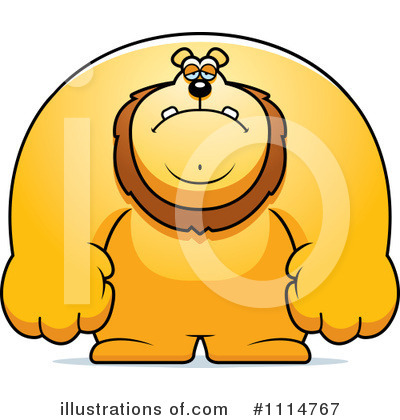 Royalty-Free (RF) Lion Clipart Illustration by Cory Thoman - Stock Sample #1114767
