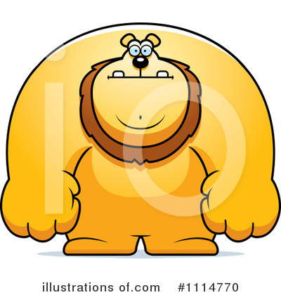 Royalty-Free (RF) Lion Clipart Illustration by Cory Thoman - Stock Sample #1114770
