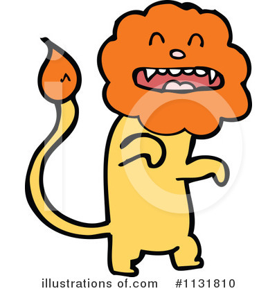 Royalty-Free (RF) Lion Clipart Illustration by lineartestpilot - Stock Sample #1131810