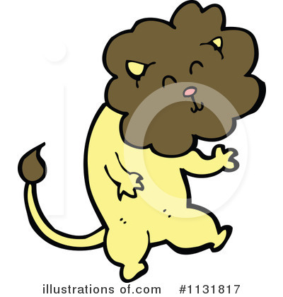 Royalty-Free (RF) Lion Clipart Illustration by lineartestpilot - Stock Sample #1131817