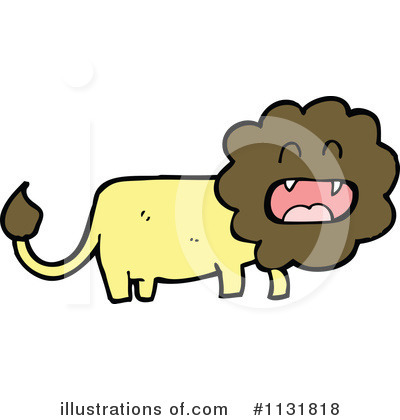 Royalty-Free (RF) Lion Clipart Illustration by lineartestpilot - Stock Sample #1131818