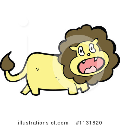 Royalty-Free (RF) Lion Clipart Illustration by lineartestpilot - Stock Sample #1131820