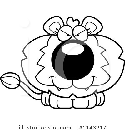Royalty-Free (RF) Lion Clipart Illustration by Cory Thoman - Stock Sample #1143217