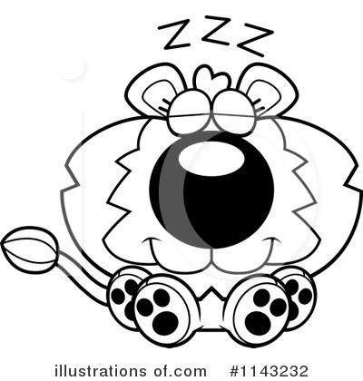 Royalty-Free (RF) Lion Clipart Illustration by Cory Thoman - Stock Sample #1143232
