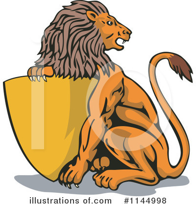 Lion Clipart #1144998 by patrimonio
