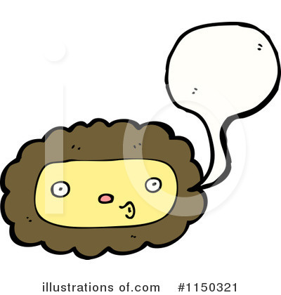 Royalty-Free (RF) Lion Clipart Illustration by lineartestpilot - Stock Sample #1150321