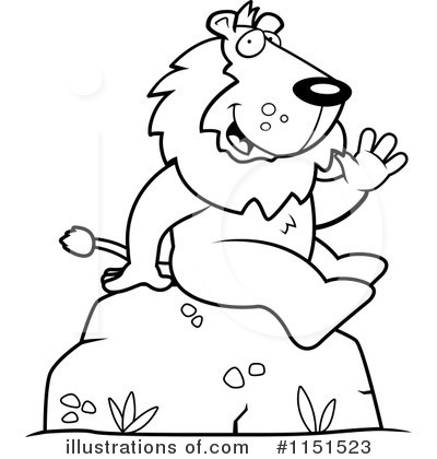 Royalty-Free (RF) Lion Clipart Illustration by Cory Thoman - Stock Sample #1151523
