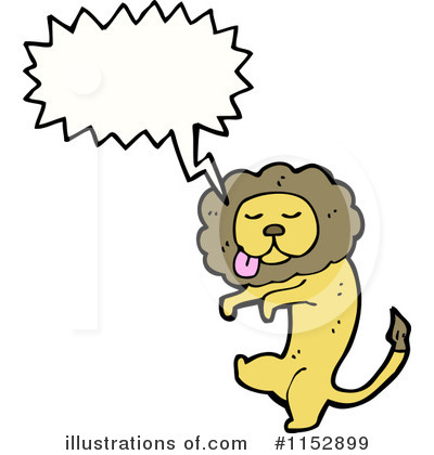Royalty-Free (RF) Lion Clipart Illustration by lineartestpilot - Stock Sample #1152899