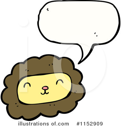 Royalty-Free (RF) Lion Clipart Illustration by lineartestpilot - Stock Sample #1152909