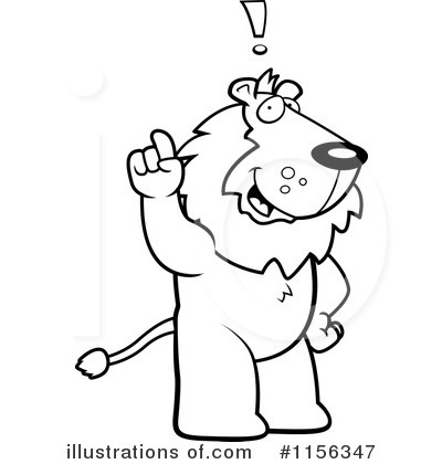 Royalty-Free (RF) Lion Clipart Illustration by Cory Thoman - Stock Sample #1156347