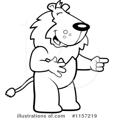 Royalty-Free (RF) Lion Clipart Illustration by Cory Thoman - Stock Sample #1157219