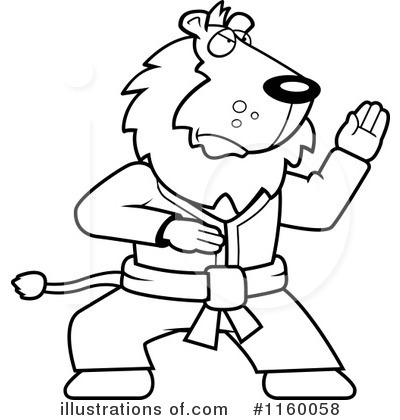 Royalty-Free (RF) Lion Clipart Illustration by Cory Thoman - Stock Sample #1160058
