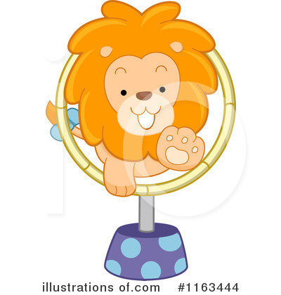 Royalty-Free (RF) Lion Clipart Illustration by BNP Design Studio - Stock Sample #1163444