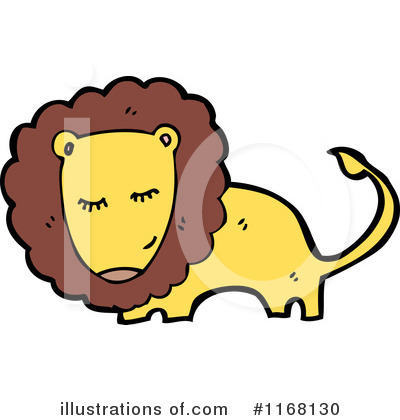 Royalty-Free (RF) Lion Clipart Illustration by lineartestpilot - Stock Sample #1168130