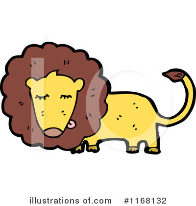 Royalty-Free (RF) Lion Clipart Illustration by lineartestpilot - Stock Sample #1168132