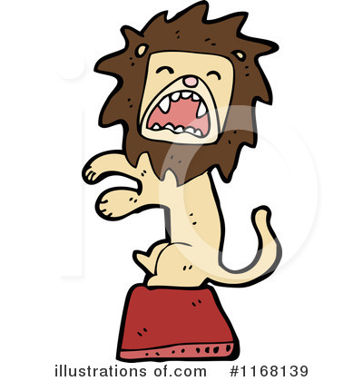 Royalty-Free (RF) Lion Clipart Illustration by lineartestpilot - Stock Sample #1168139