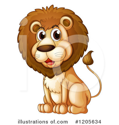 Lion Clipart #1205634 by Graphics RF