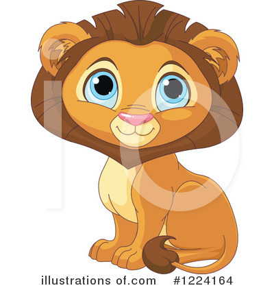 Lion Clipart #1224164 by Pushkin