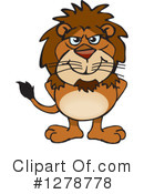 Lion Clipart #1278778 by Dennis Holmes Designs