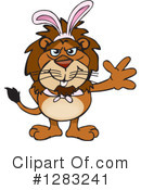 Lion Clipart #1283241 by Dennis Holmes Designs