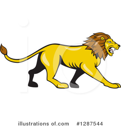 Lion Clipart #1287544 by patrimonio