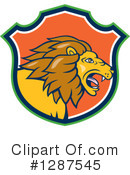 Lion Clipart #1287545 by patrimonio